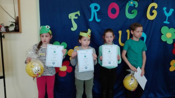 Konkurs z języka angielskiego „Froggy Fun” dla uczniów klas 1-3 SP