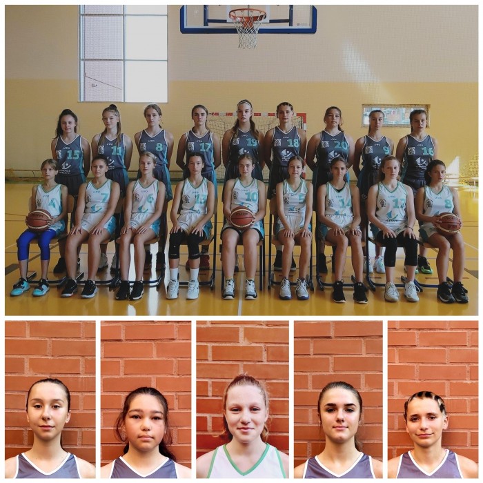 Pięć uczennic znajduje się w szerokiej kadrze województwa warmińsko-mazurskiego w koszykówce 