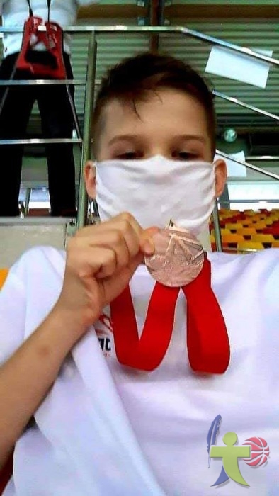 Borys Zaborowski brązowy medal 
