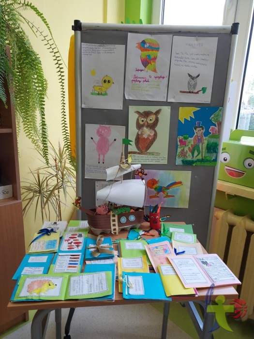 W trakcie Ogólnopolskiego Tygodnia Czytania Dzieciom, klasa 3.c omawiała samodzielnie przeczytaną lekturę Loftinga 