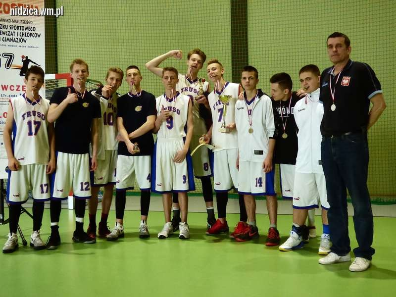  Mistrzowie Województwa Koszykówki Chłopców  przygotowują się do Mistrzostw Polski