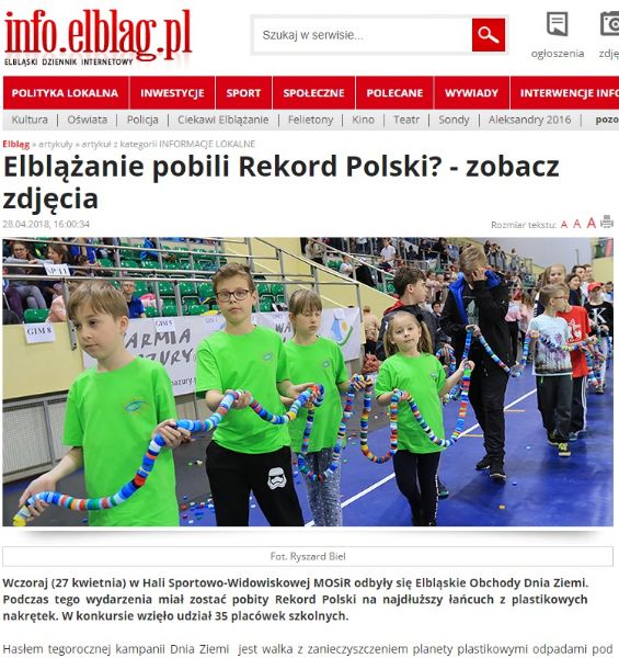 Elblążanie pobili Rekord Polski?