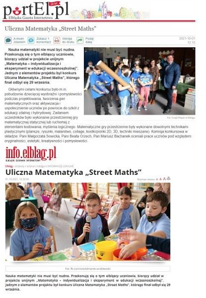 Uliczna Matematyka „Street Maths”